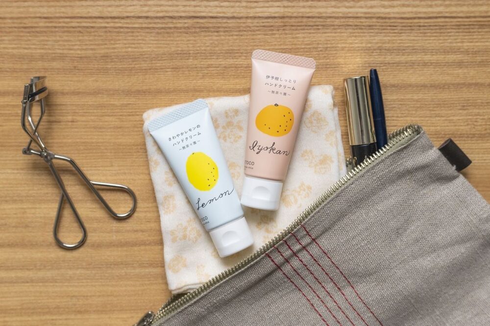 無茶々園のハンドクリーム2種