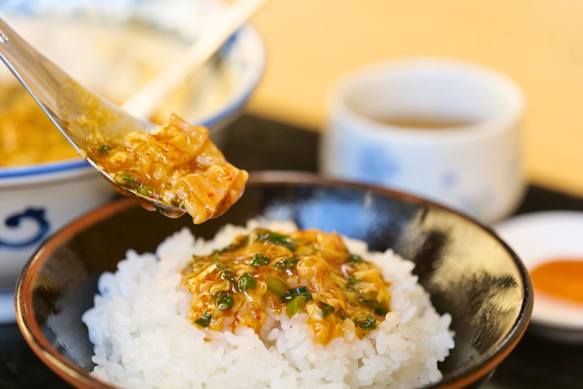 ご飯とよく合う、ジャン麺のとろみ餡 