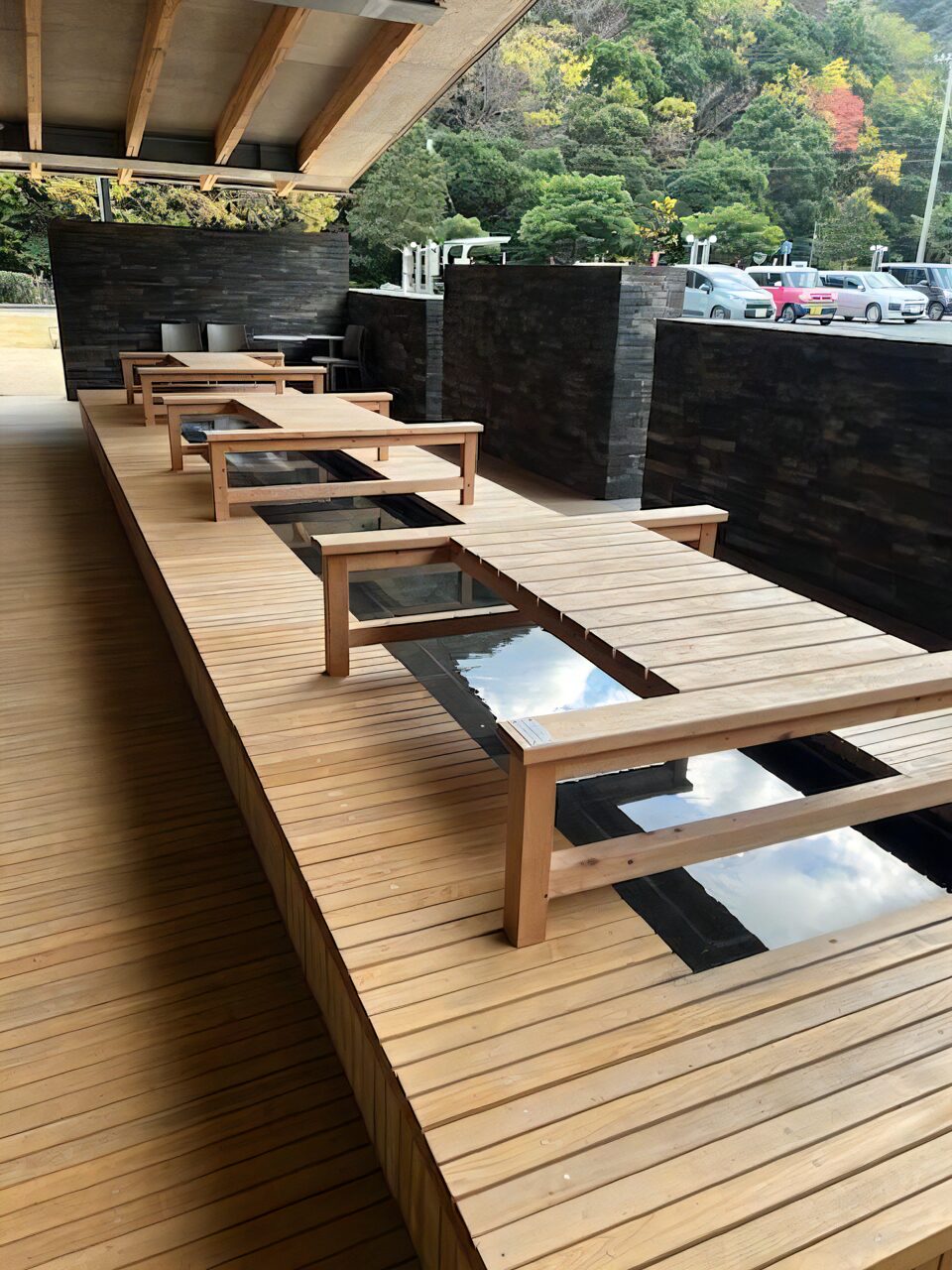 亀ヶ池温泉の足湯