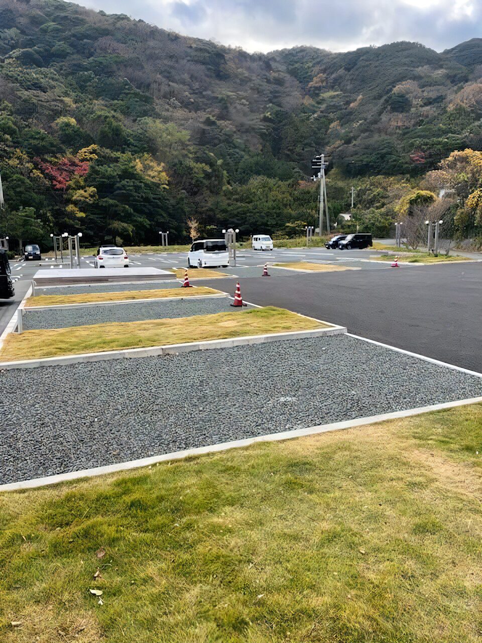 亀ヶ池温泉のRVパーク