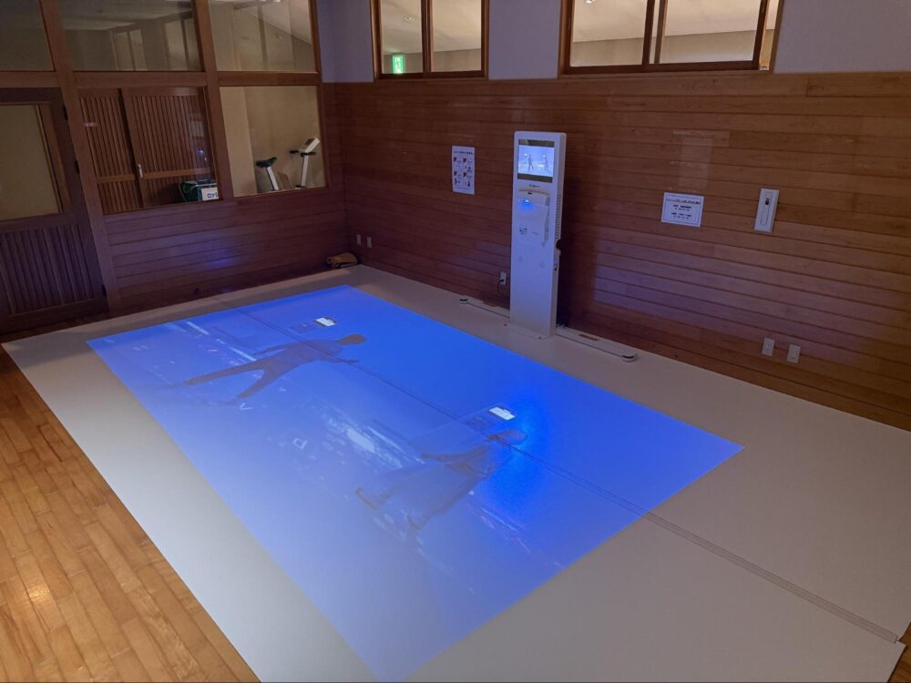 バーチャルアクティビティ 「DIDIM」で遊ぶ様子