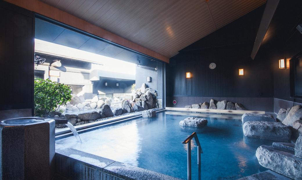 東道後のそらともりの温泉