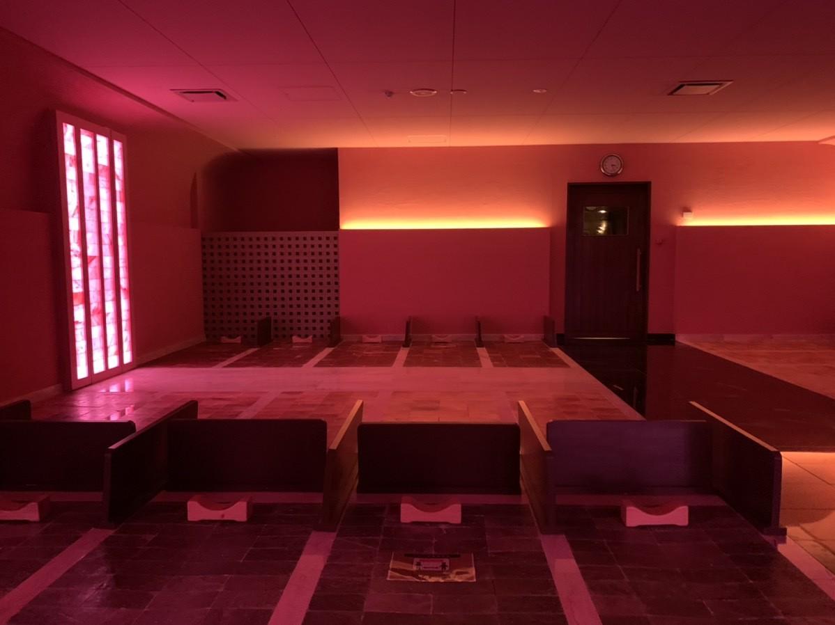 東道後のそらともりの岩盤浴