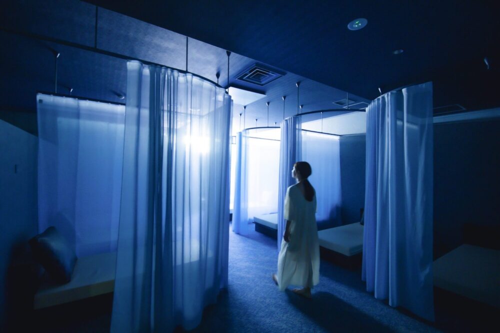 東道後のそらともりのリラクゼーションスペース