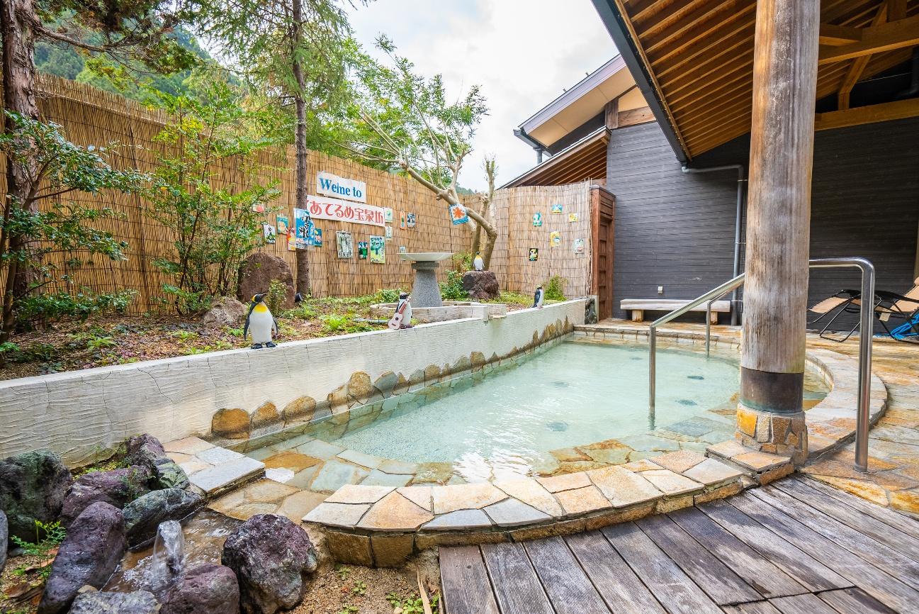 クアテルメ宝泉坊の女性用露天風呂