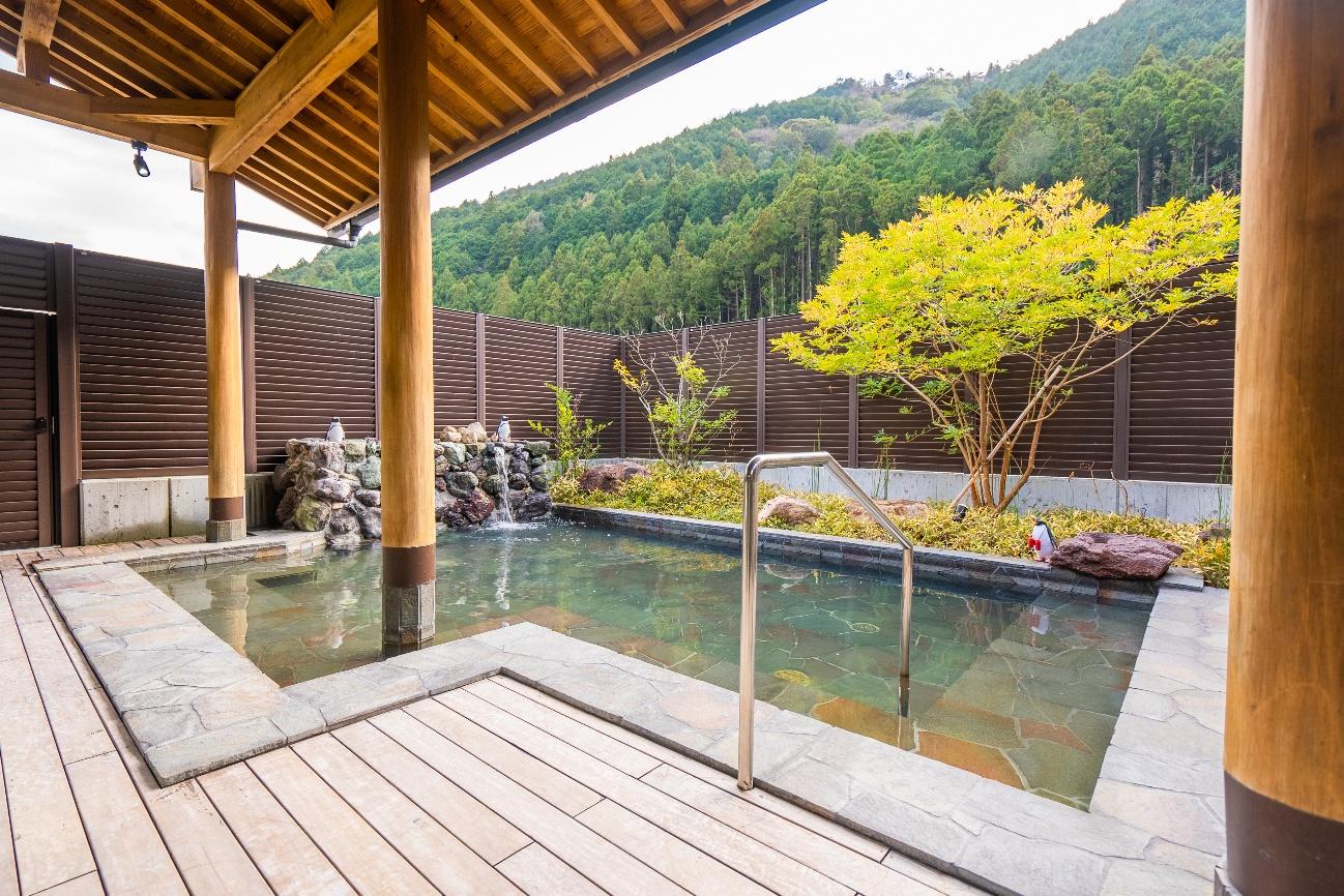 クアテルメ宝泉坊の露天風呂