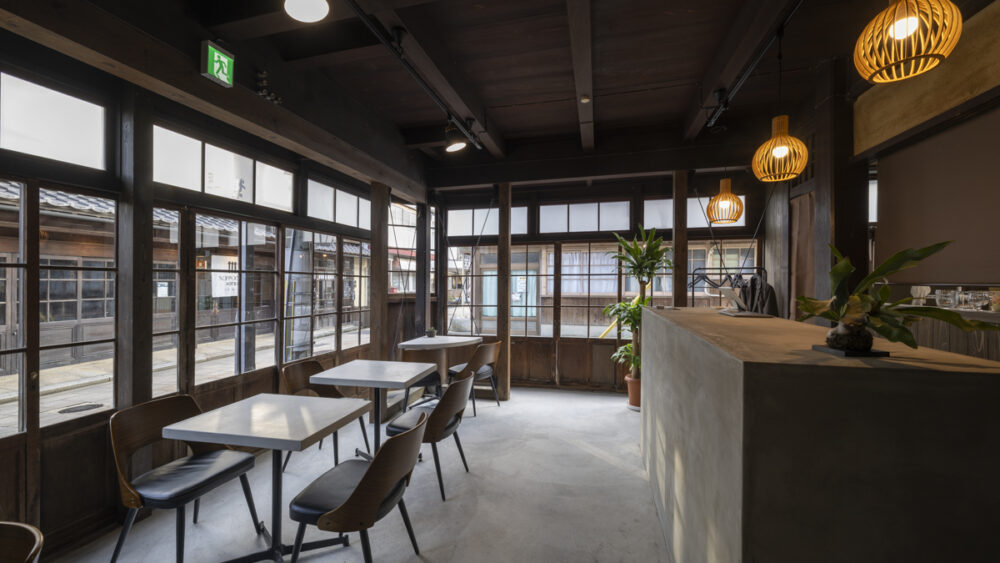 『古民家カフェ 柊』の店内