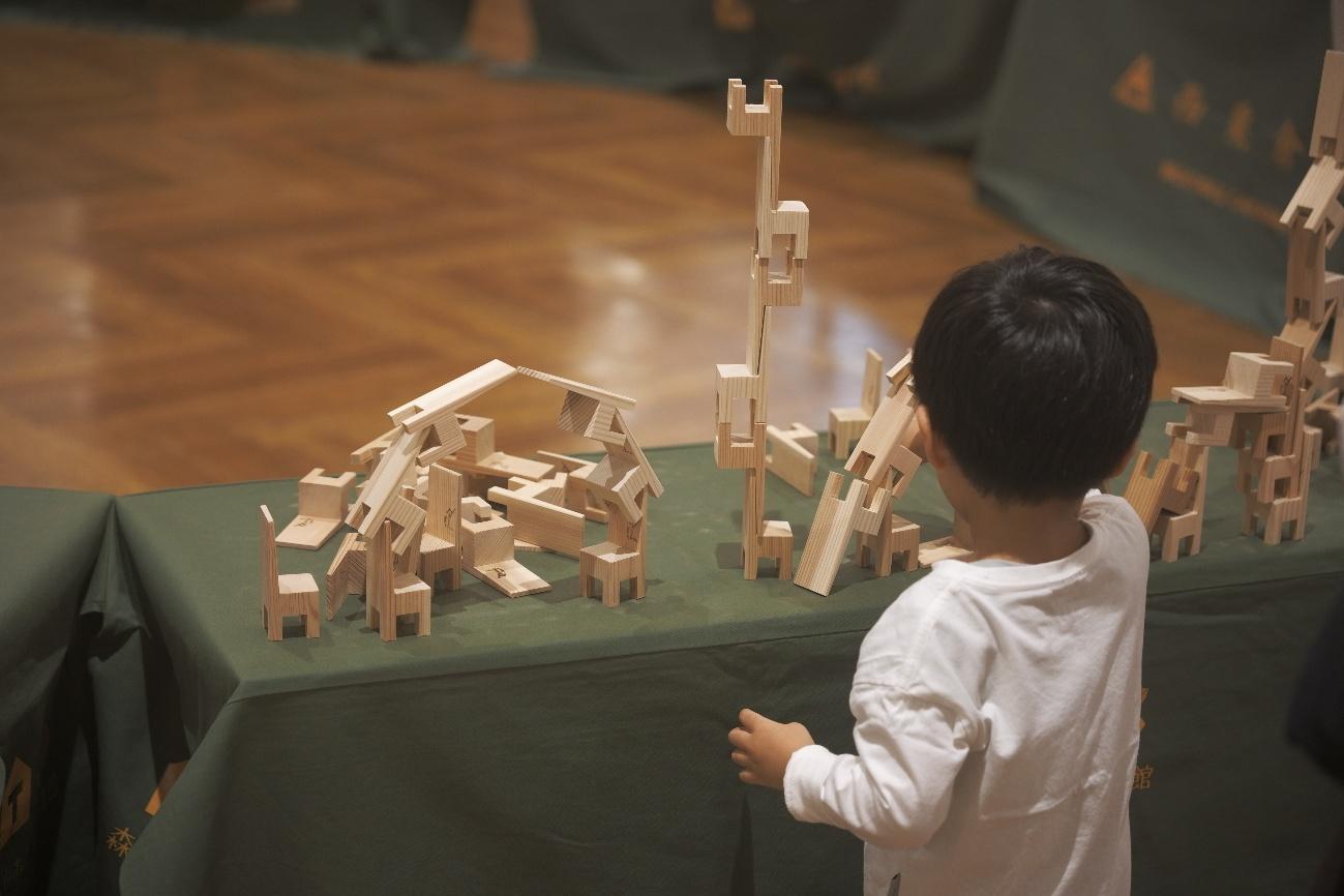 木育イベント参加の様子（しまなみ木のおもちゃ美術館）