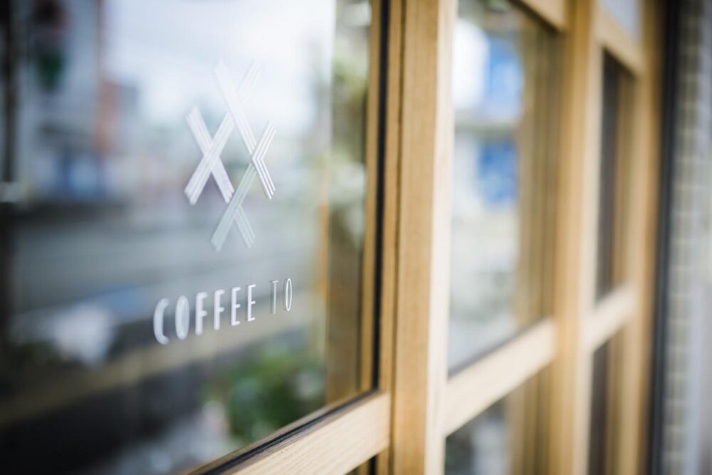 トーコーヒーの看板 