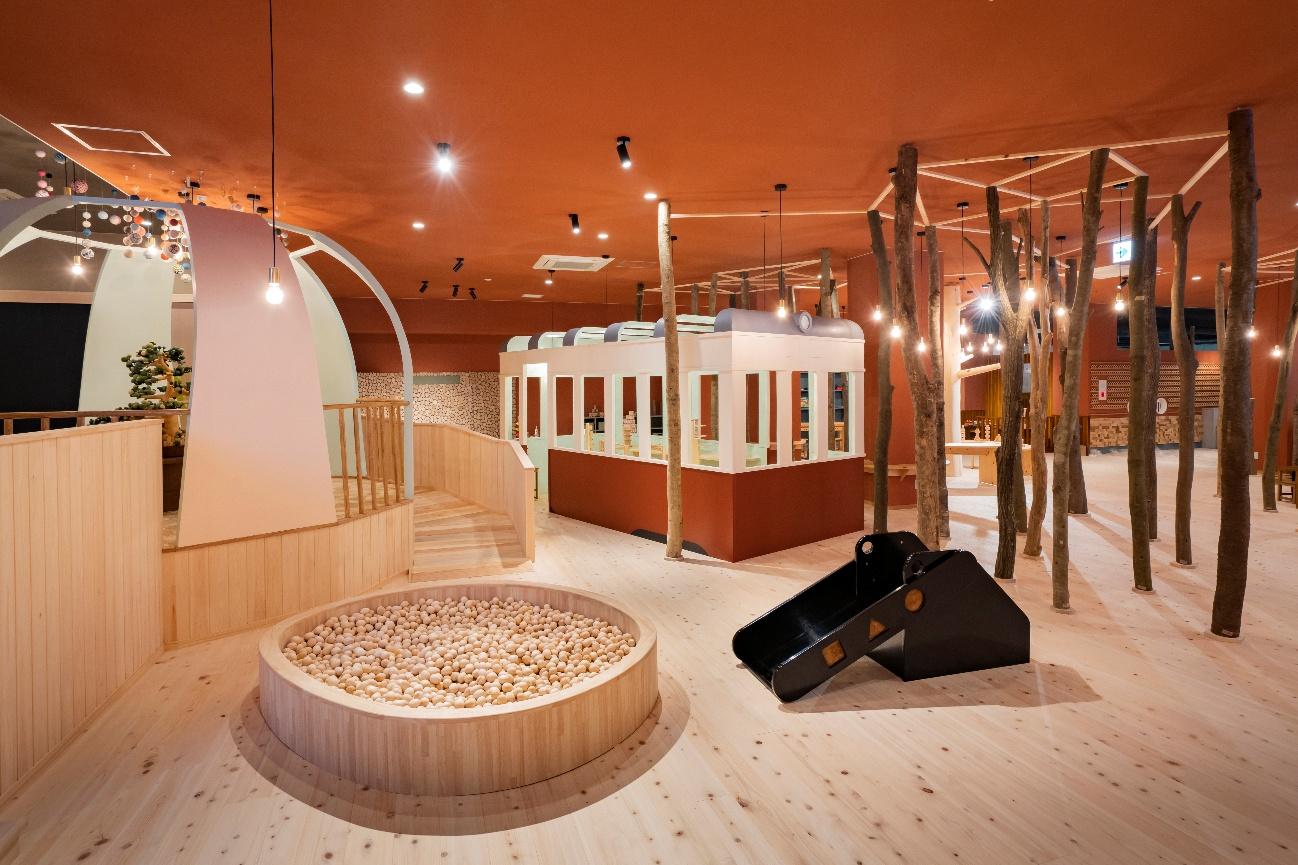 「讃岐おもちゃ美術館」内・さぬきのもりひろば