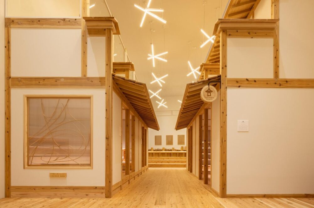 「徳島木のおもちゃ美術館」内・うだつのまち