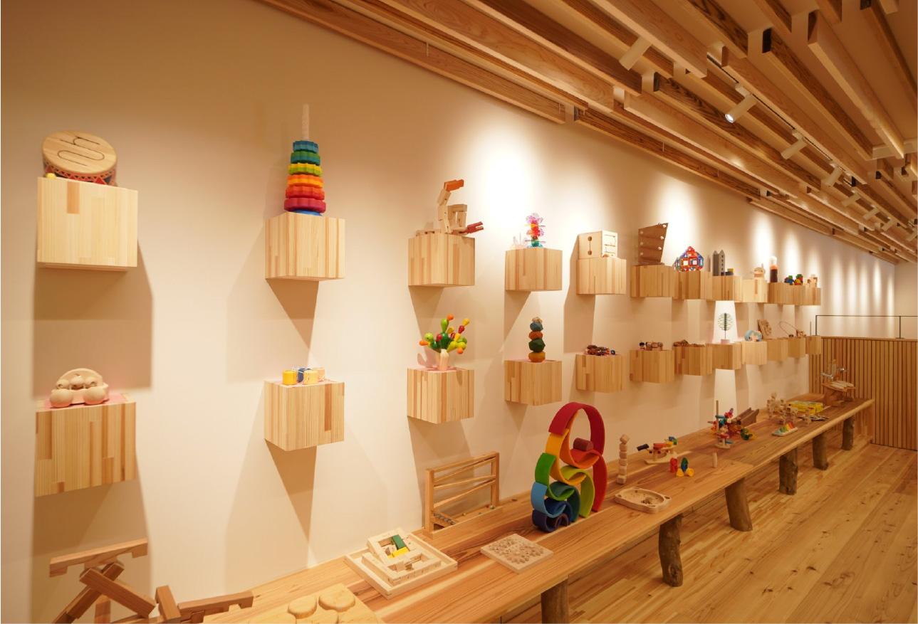 徳島「那賀町山のおもちゃ美術館」内のグッド・トイひろば