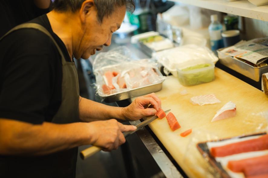 阿波割烹 五十鈴 料理長の曽我部さん