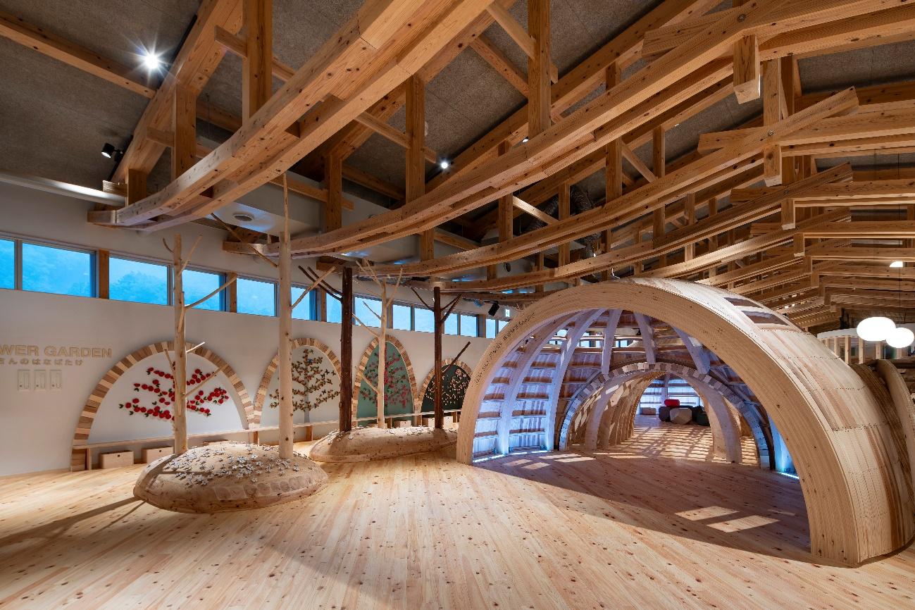 高知「佐川おもちゃ美術館」の中の様子