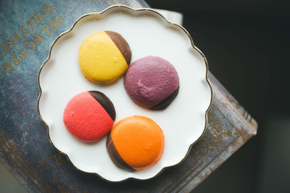 pâtisserie FLORAISONのマカロンショコララスク