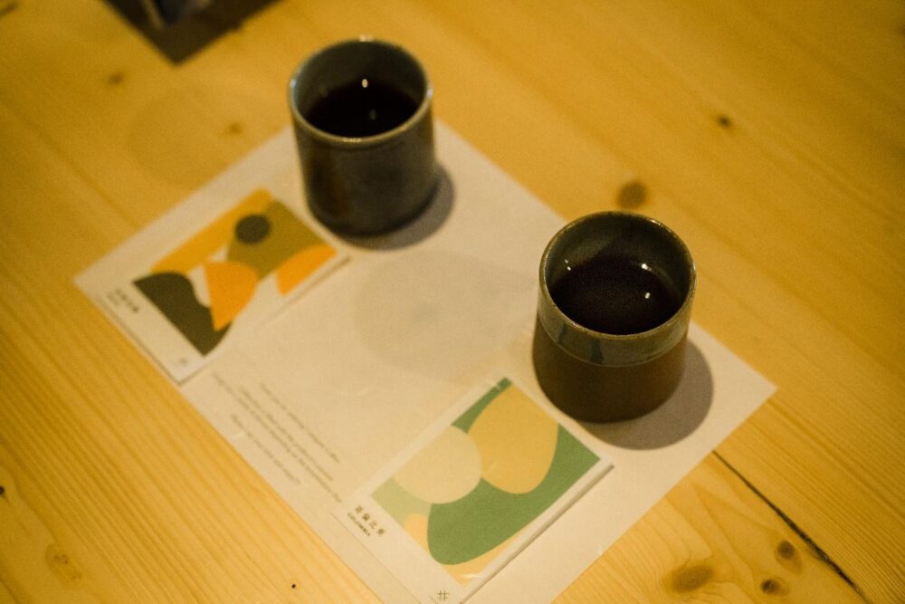 トーコーヒーのコーヒー飲み比べ