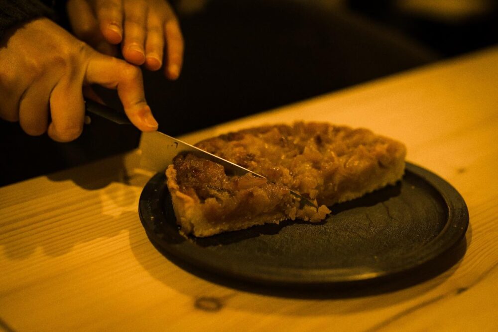 トーコーヒーで販売されているキャラメルリンゴのタルト