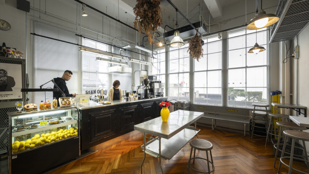 タンジールカフェの店内