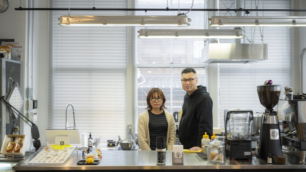 タンジールカフェを営む石田さん夫妻