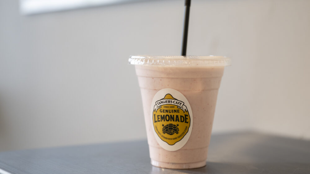 期間限定のいちごみるくレモネード