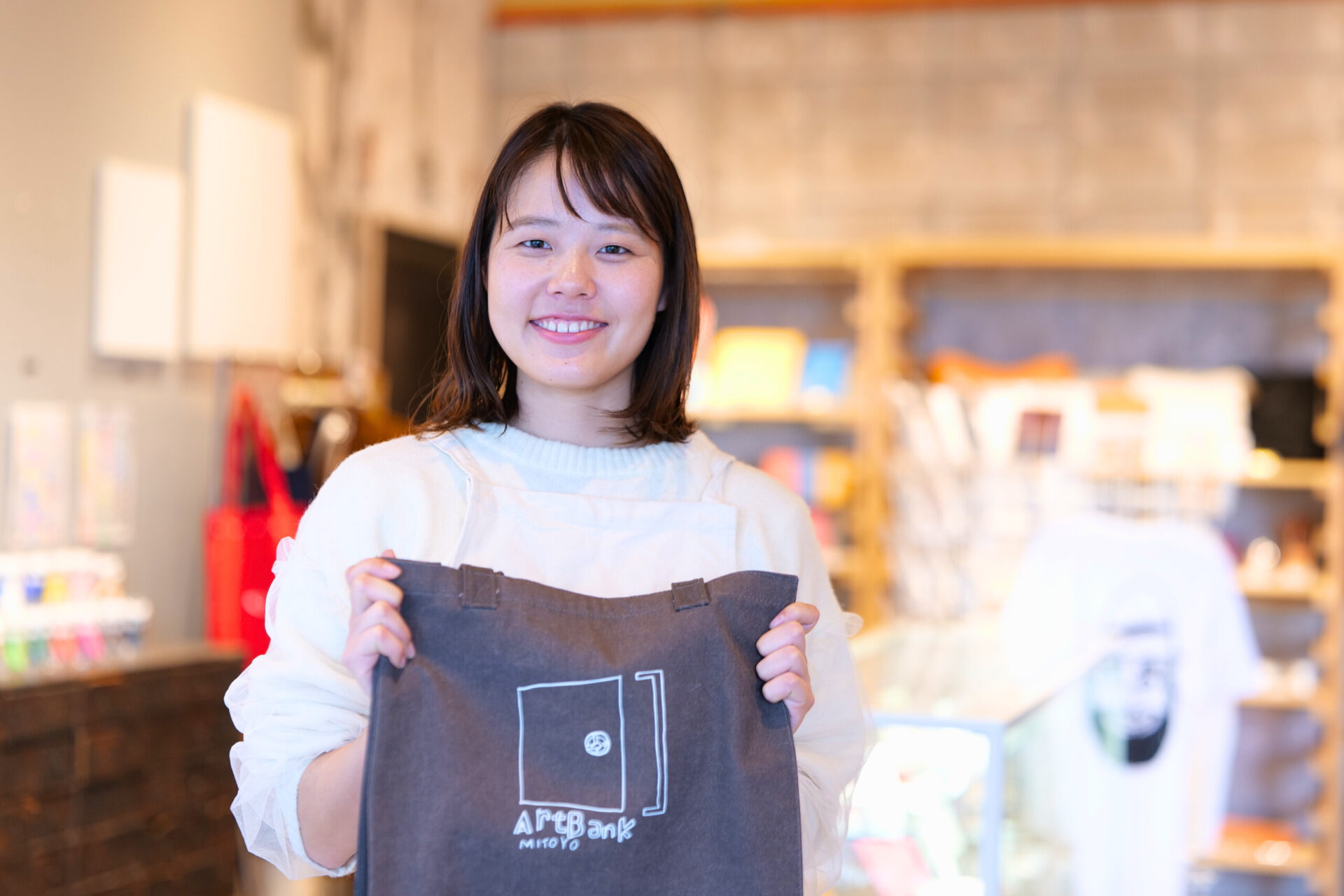 「アートバンク三豊」ディレクターの四宮亜貴さん