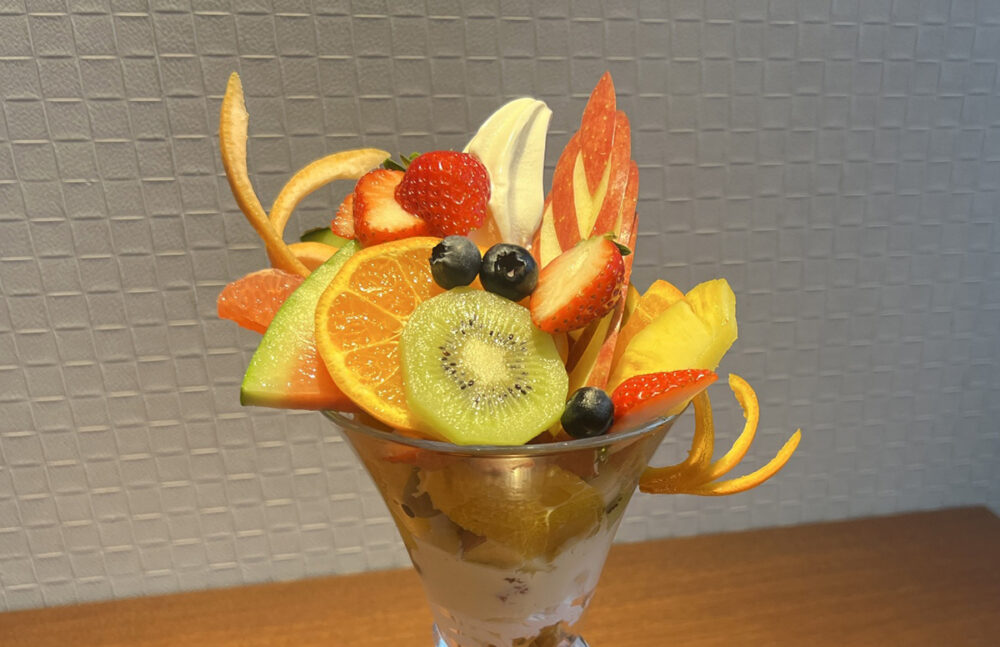 はまきた珈琲の「PonPonパフェ」