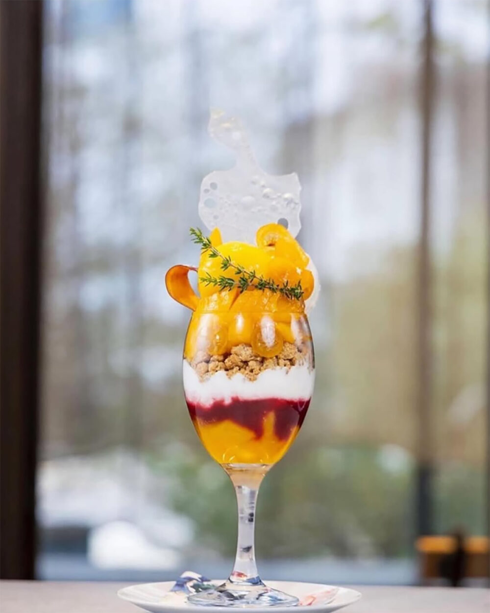 ボンボニエールの「マンゴーパフェ」