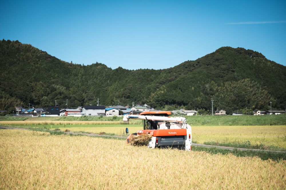 鬼北町に広がる田