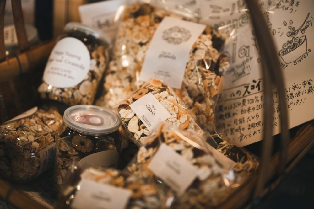 エヌズキッチンアンドラボのグラノーラ